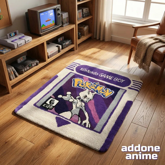 Retro Game Boy Cartridge Pokemon Area Rugs