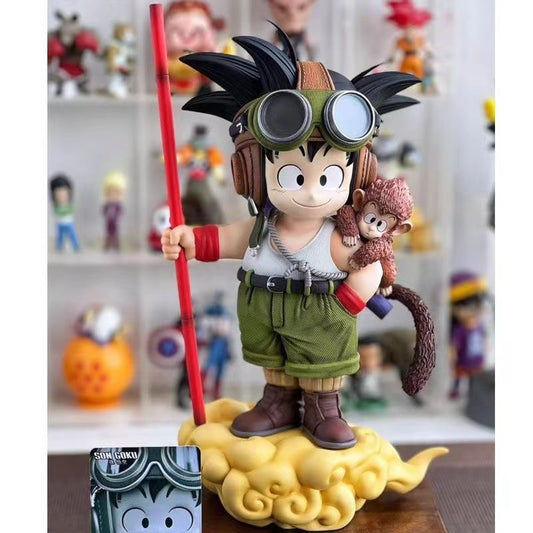 Son Goku 'Childhood Adventure' 16cm Masterpiece Statue - Iconic Dragon Ball Legacy Edition