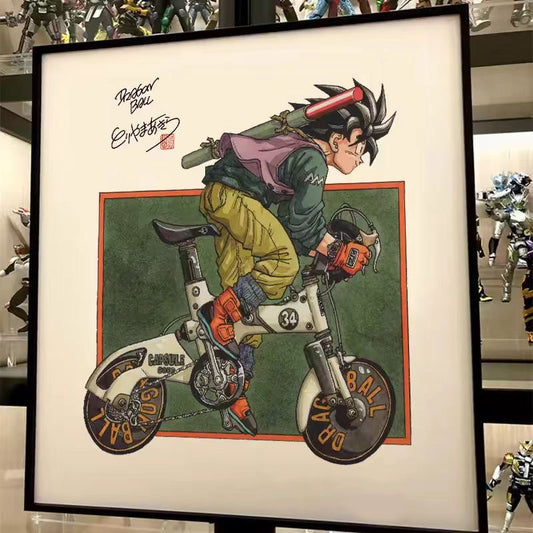 Akira Toriyama Legacy: Framed Dragon Ball Original Manga Illustrations (40x60cm)