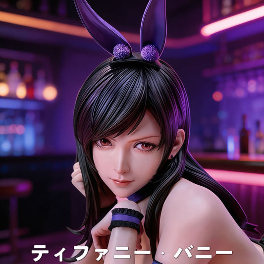Bunny Girl Tifa Anime Figure - 14.5cm Desk Display Collectible