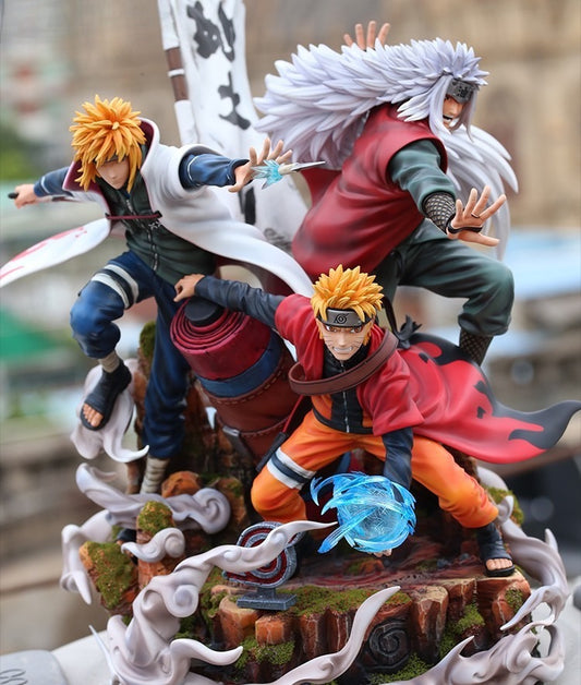The fetters of fate — Naruto, Namikaze Minato, Jiraiya