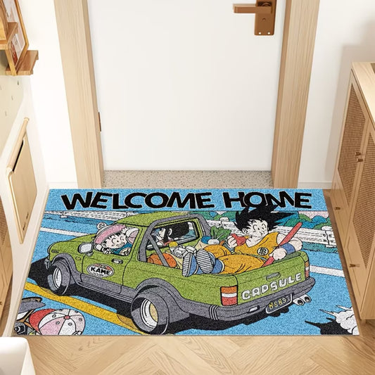 addone anime Dragon Ball 4-Star Sphere Round Rug 3 Area Rugs