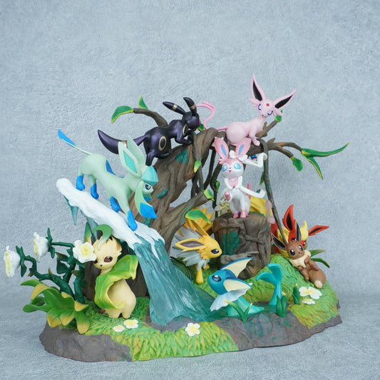 +1 Anime Eevee family limited edition figurines