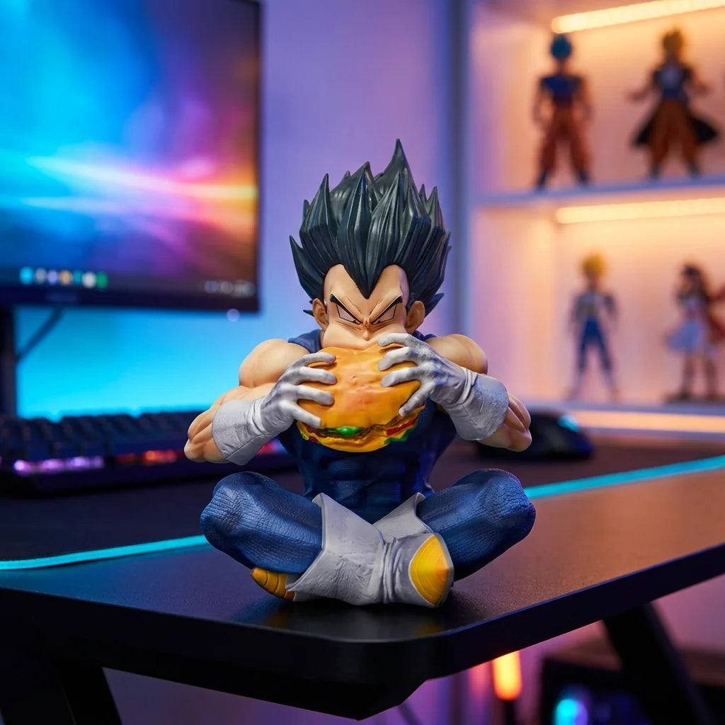 AddOne Curated Saiyan Desk Sculpture premium anime room lifestyle image