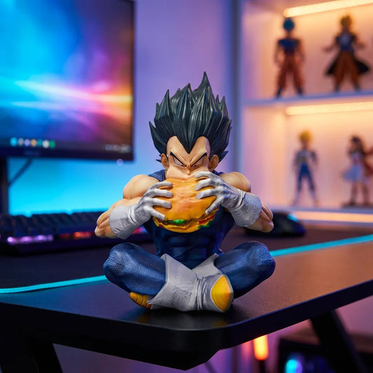 AddOne Curated Saiyan Desk Sculpture premium anime room lifestyle image