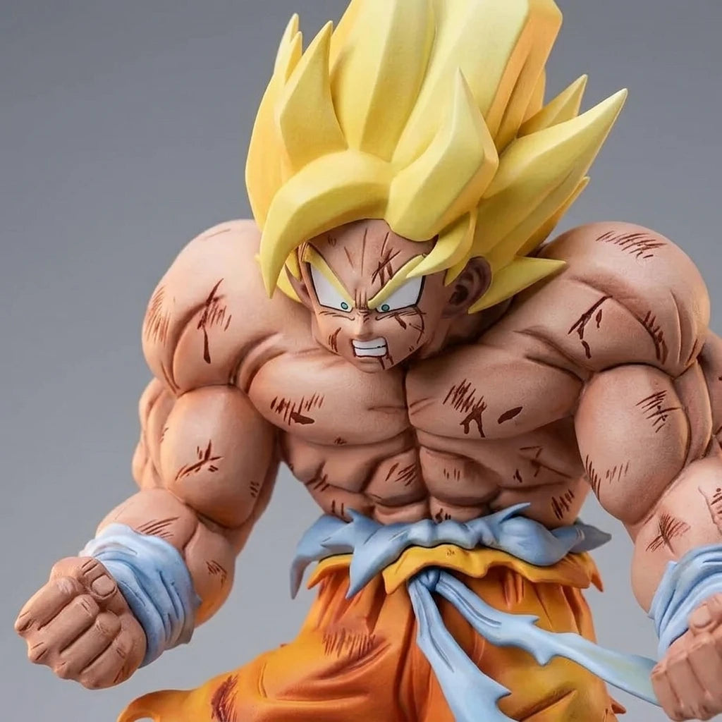 AddOne Premium Super Saiyan Display Figure collector detail close-up image