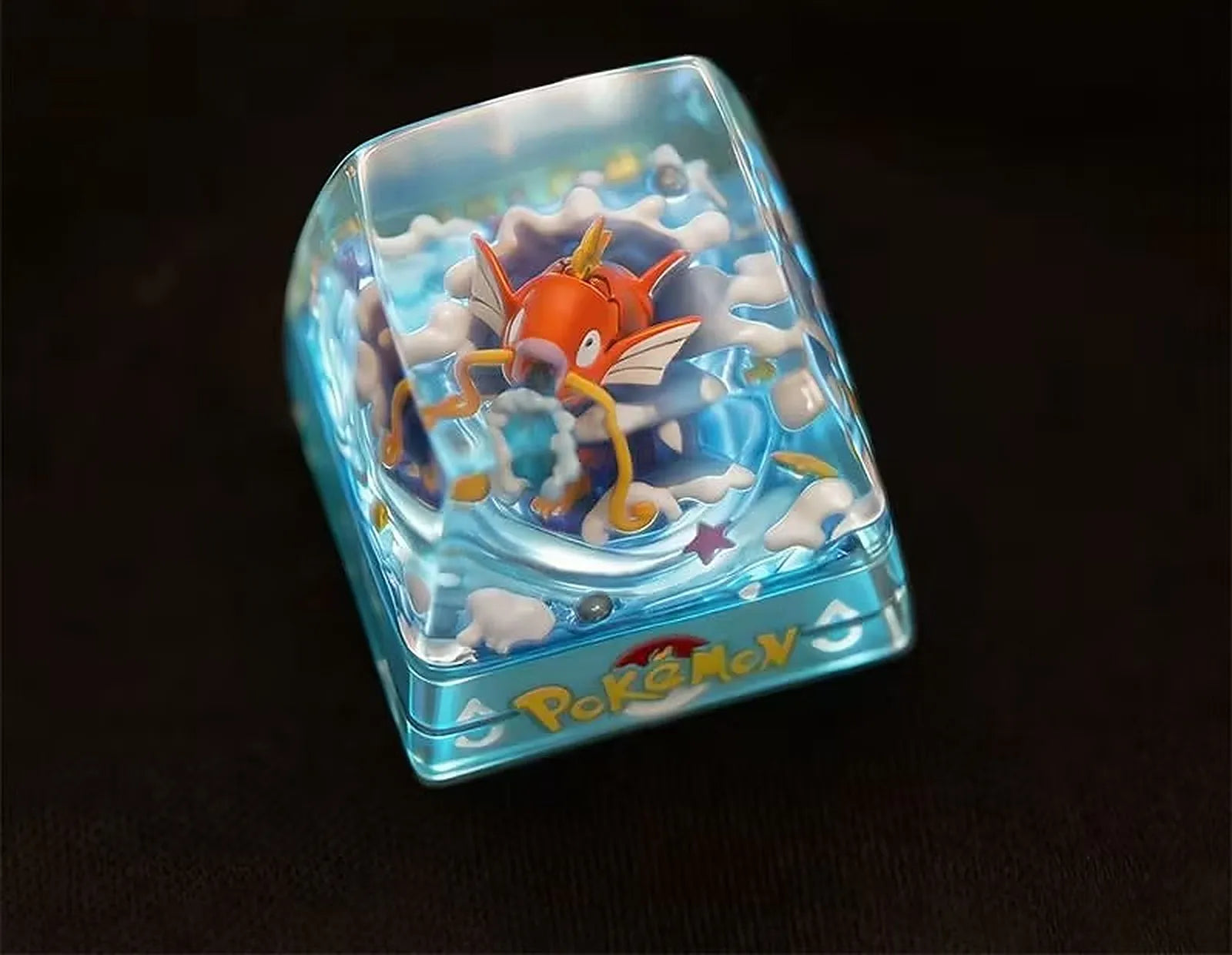 addone anime Handmade Pokémon Resin Artisan Keycap - Custom Mechanical Keyboard Caps Magikarp Artisan Keycap