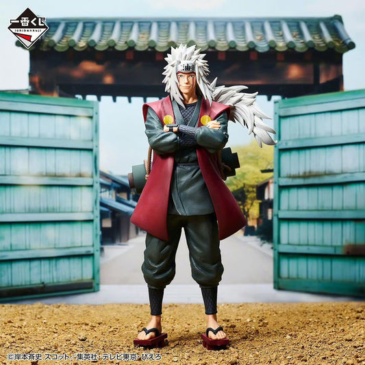 Legendary Jiraiya "The Toad Sage" 25cm Premium Resin Statue - Iconic Standing Pose Masterpiece