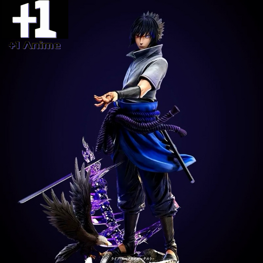 Naruto Shippuden: Sasuke Uchiha Evolution Figure Collection – Akatsuki, Curse Mark & Chidori Editions