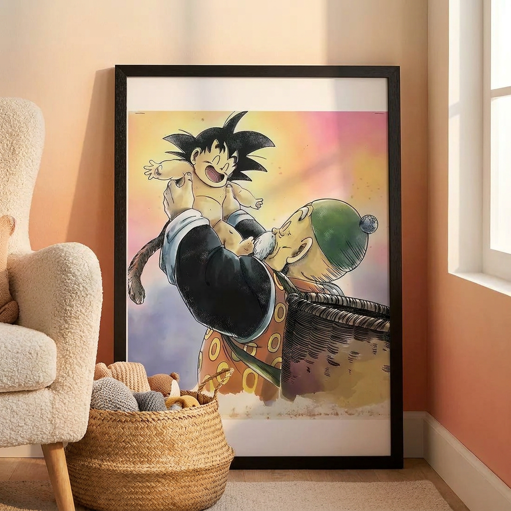 '+1 Anime Akira Toriyama Legacy: Framed Dragon Ball Original Manga Illustrations (40x60cm) V