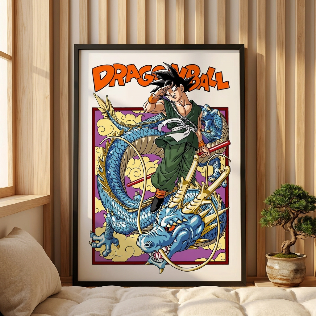 '+1 Anime Akira Toriyama Legacy: Framed Dragon Ball Original Manga Illustrations (40x60cm) W