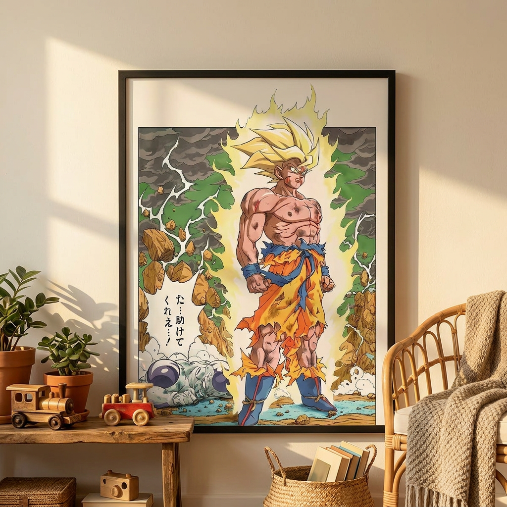 '+1 Anime Akira Toriyama Legacy: Framed Dragon Ball Original Manga Illustrations (40x60cm) X