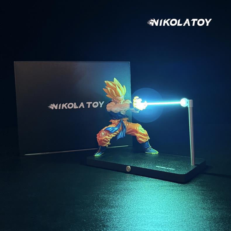 +1 Anime Goku night light From Dragonball Blue&Wine