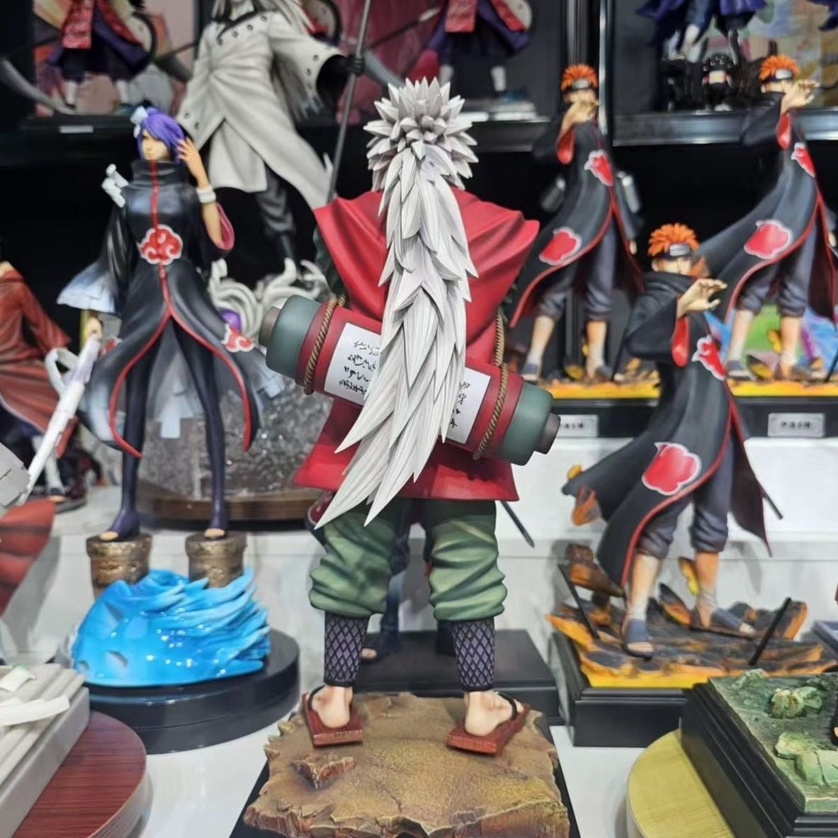 +1 Anime Legendary Jiraiya "The Toad Sage" 25cm Premium Resin Statue - Iconic Standing Pose Masterpiece