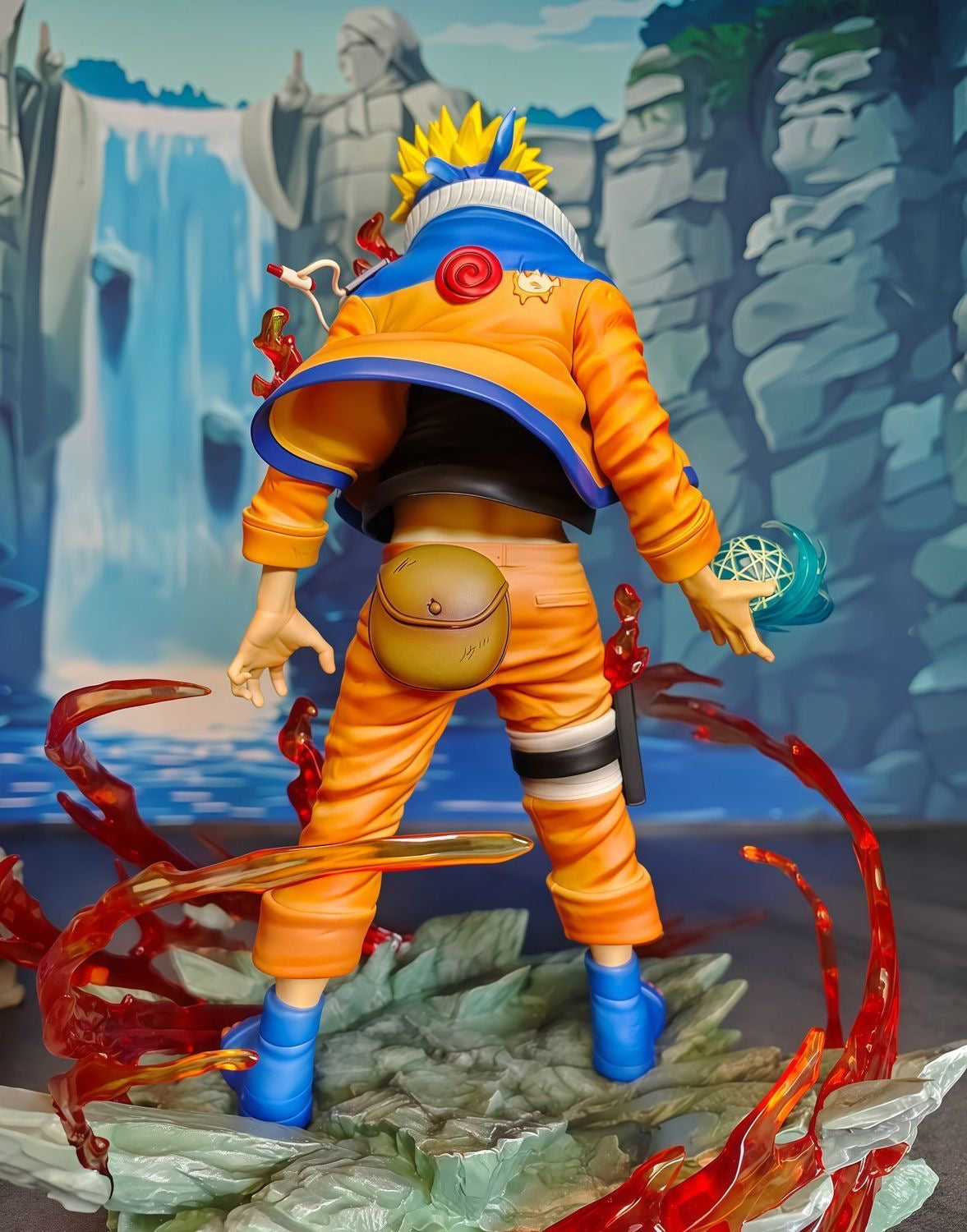+1 Anime Naruto Uzumaki "Young Ninja Prodigy" 25cm Premium Statue - Iconic Leaf Village Masterpiece