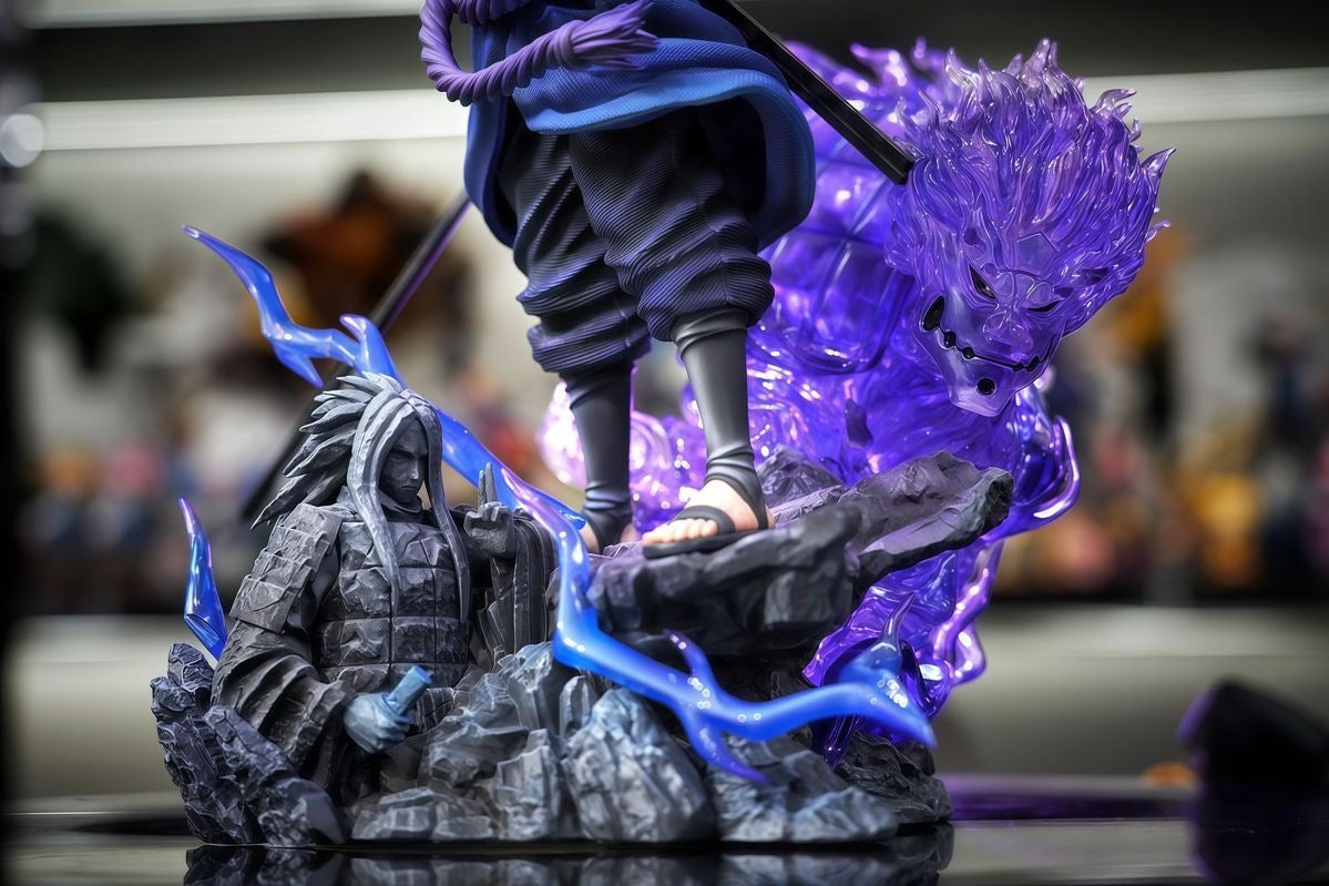 '+1 Anime Naruto vs. Sasuke "Valley of the End" 37cm Premium Statues