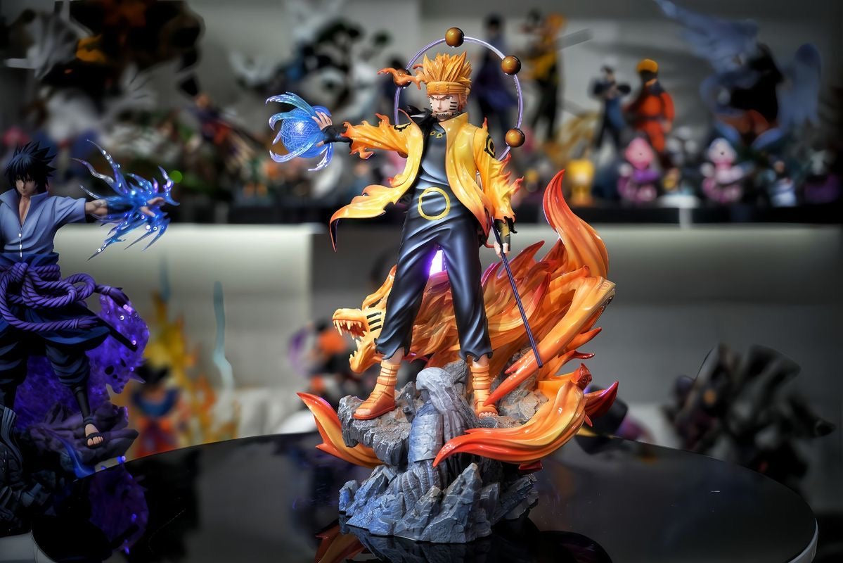 '+1 Anime Naruto vs. Sasuke "Valley of the End" 37cm Premium Statues