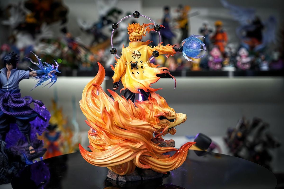 '+1 Anime Naruto vs. Sasuke "Valley of the End" 37cm Premium Statues