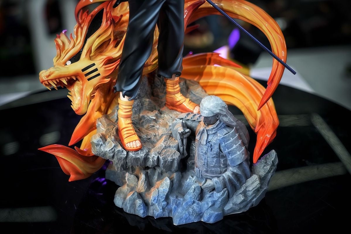 '+1 Anime Naruto vs. Sasuke "Valley of the End" 37cm Premium Statues