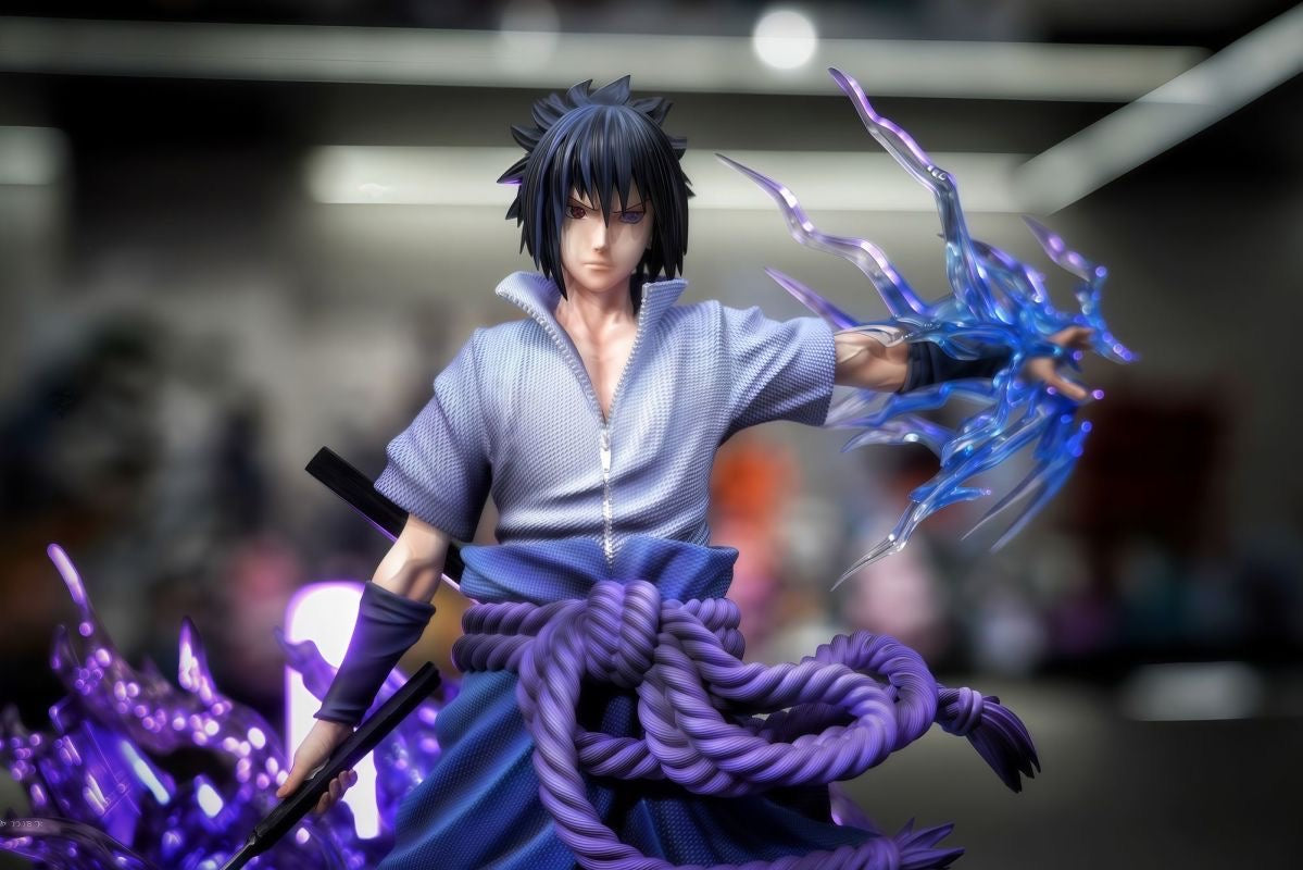 '+1 Anime Naruto vs. Sasuke "Valley of the End" 37cm Premium Statues