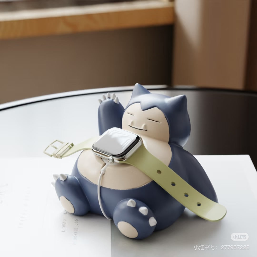 +1 Anime Pokemon Watch Stands --Jirachi, Metagross, Snorlax
