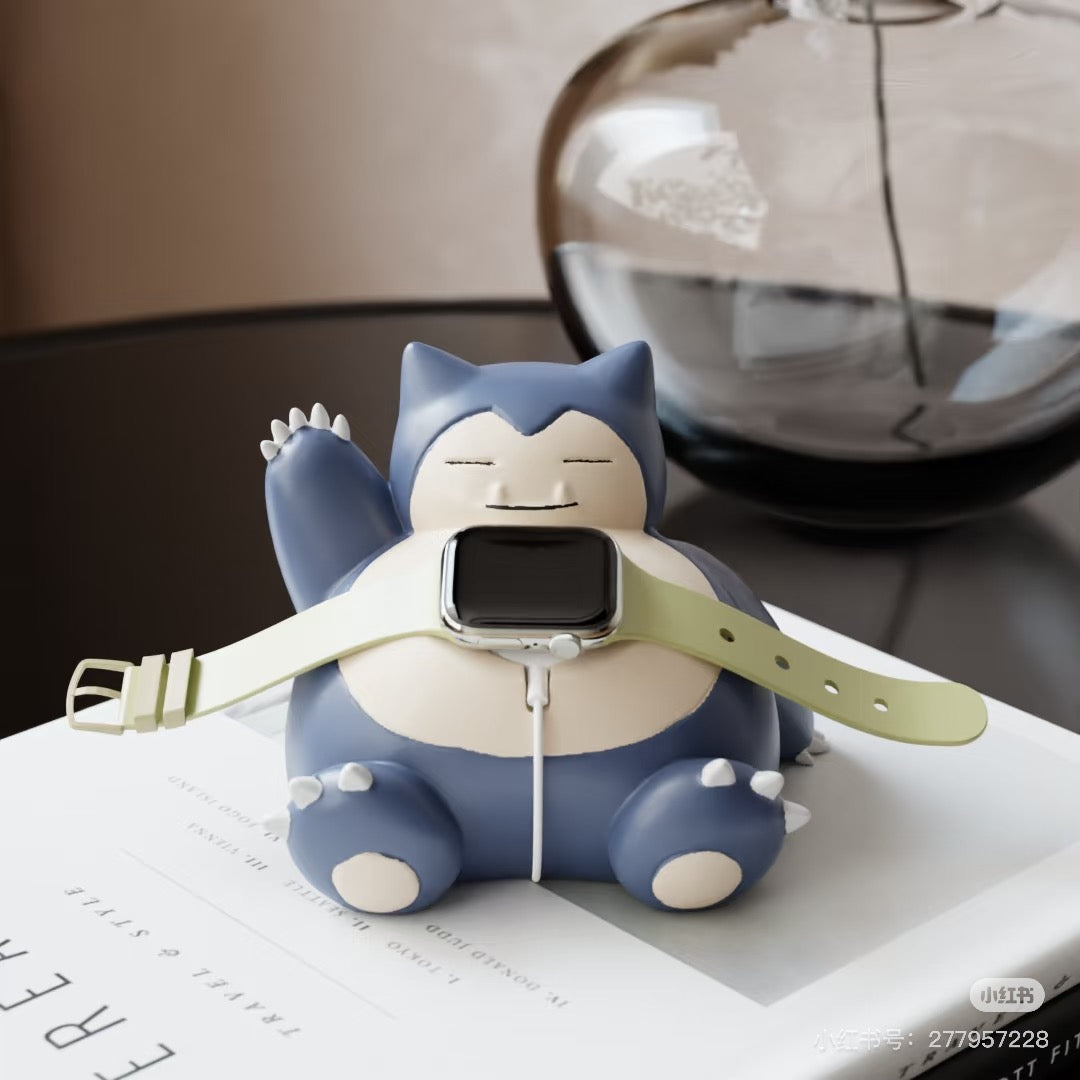 +1 Anime Pokemon Watch Stands --Jirachi, Metagross, Snorlax