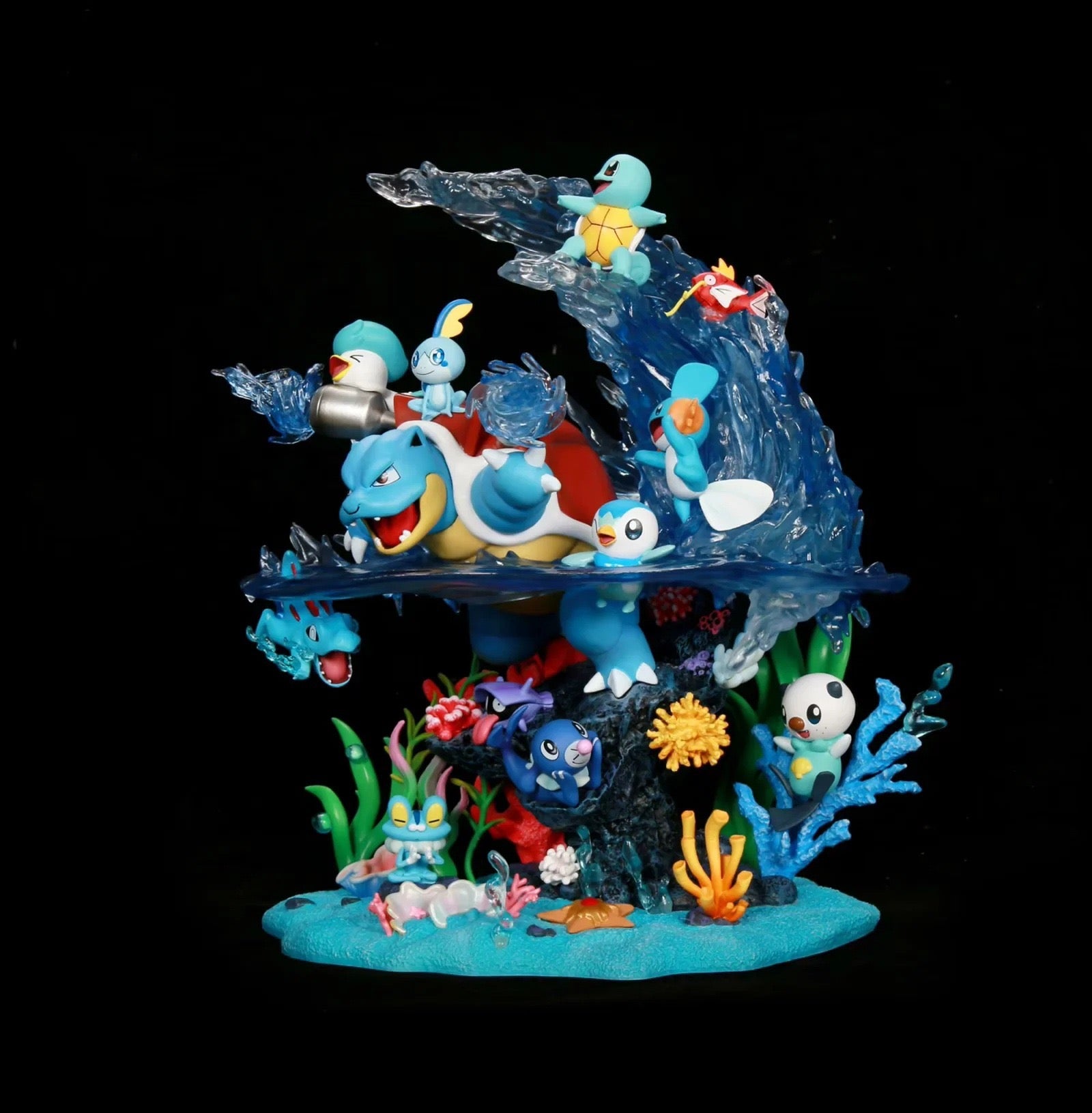 '+8 Anime The first generation Pokemon family